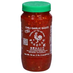 Huy Fong Chili Sauce Vietnam Garlic - 18 Oz