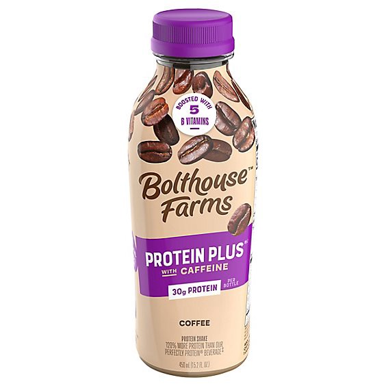slide 1 of 1, Bolthouse Farms Protein Plus Protein Shake Blended Coffee - 15.2 Fl. Oz., 15.2 fl oz