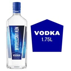 New Amsterdam Vodka 80 Proof - 1.75 Liter