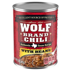 Wolf Brand Chili With Beans - 15 Oz