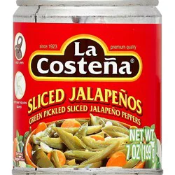 La Costena Jalapenos Sliced Can - 7 Oz