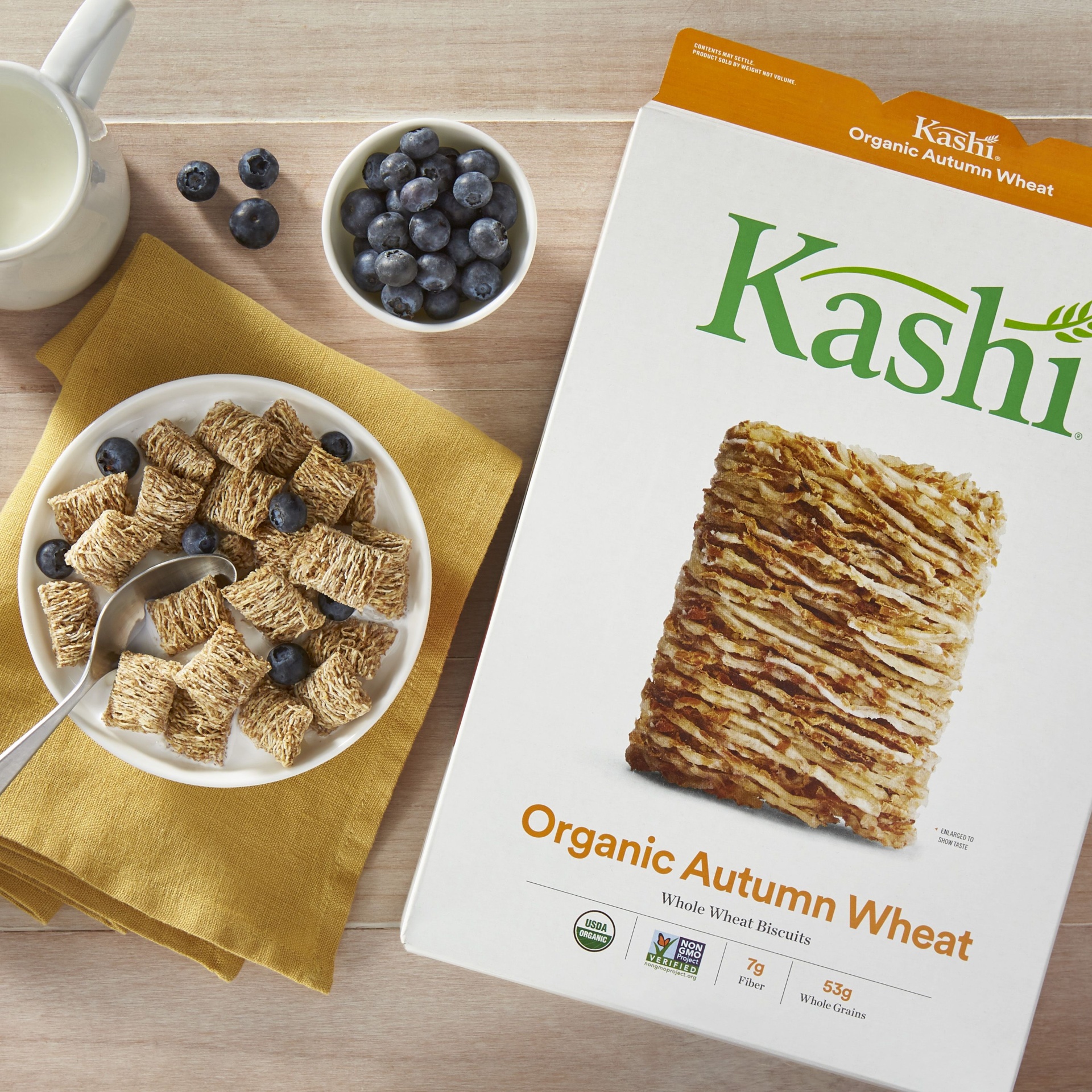 slide 5 of 7, Kashi Cold Breakfast Cereal, Autumn Wheat, 16.3 oz, 16.3 oz