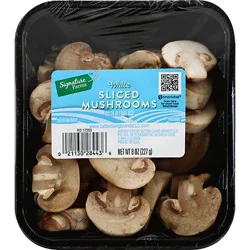 Signature Select/farms White Sliced Mushrooms - 8 Oz