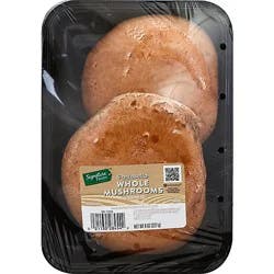 Signature Select/farms Mushrooms Portabello Whole - 8 Oz