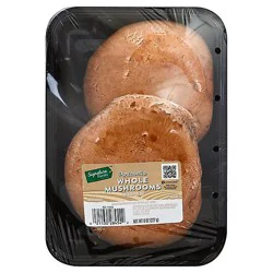 Signature Select/farms Mushrooms Portabello Whole - 8 Oz
