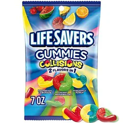 Life Savers Collisions Gummy Candy Bag - 7 Oz
