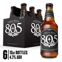 Firestone Walker 805 Beer Blonde Ale Bottles - 6-12 Fl. Oz.