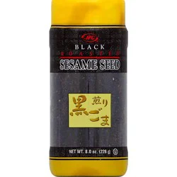 Jfc Sesame Seeds Black Roasted - 8 Oz