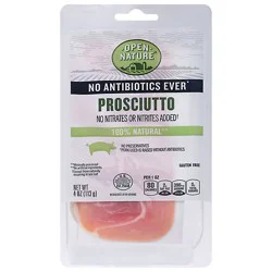 Open Nature Prosciutto 100% Natural - 4 Oz