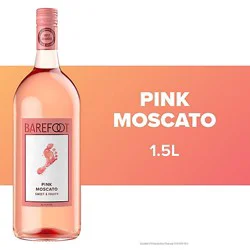 Barefoot Cellars Pink Moscato Wine - 1.5 Liter