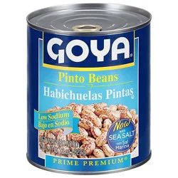 Goya Prime Premium Beans Pinto Low Sodium Can - 29 Oz