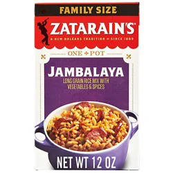 Zatarain's Family Size Jambalaya Rice Dinner Mix - 12 Oz