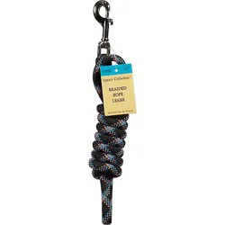 Legacy Collection Dog Leash Braided Rope 60 Inch Black Card - Each