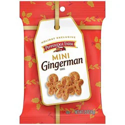 Pepperidge Farm Gingerman Gingerman Minis Ginger Cookies - 1.5 Oz