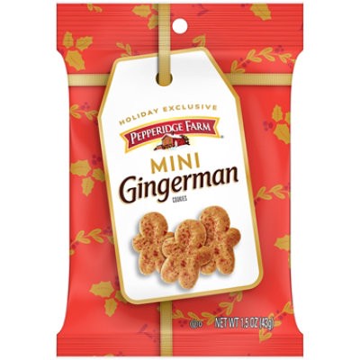 slide 1 of 1, Pepperidge Farm Gingerman Ginger Cookies Cookies - 1.5 Oz, 1.5 oz
