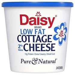 Daisy Cheese Cottage Small Curd 2% Milkfat Low Fat - 24 Oz