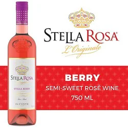 Stella Rosa Berry Semi Sweet Red Wine - 750 Ml