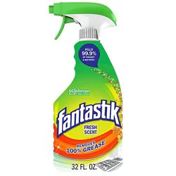 Fantastik Fresh Scent Disinfectant Multipurpose Cleaner Spray Bottle - 32 Oz