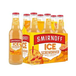 Smirnoff Ice Screwdriver Malt Beverage 4.5% Abv In Bottles - 6-11.2 Oz