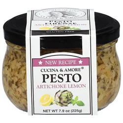 Cucina & Amore Pesto Alla Firenze Artichoke Jar - 7.9 Oz