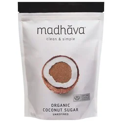 Madhava Coconut Sugar Pure & Unrefined - 16 Oz