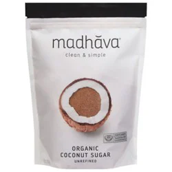Madhava Coconut Sugar Pure & Unrefined - 16 Oz