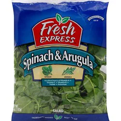 Fresh Express Salad Greens Spinach & Arugula - 5 Oz
