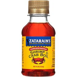 Zatarain's Concentrated Shrimp & Crab Boil - 4 Fl. Oz.