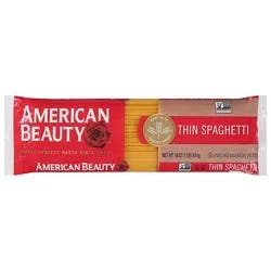 American Beauty Pasta Spaghetti Thin - 16 Oz
