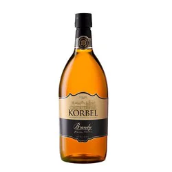 Korbel California Brandy 80 Proof Bottle - 1.75 Liter