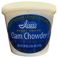 Ivars Clam Chowder White - 20 Oz