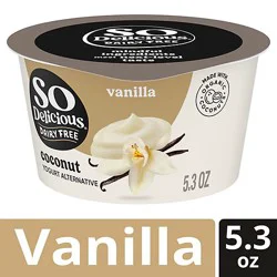 So Delicious Vanilla Dairy Free Coconut Milk Yogurt Cup - 5.3 Oz