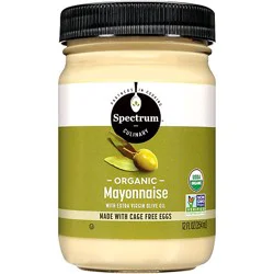 Spectrum Mayonnaise Organic With Olive Oil Extra Virgin - 12 Fl. Oz.
