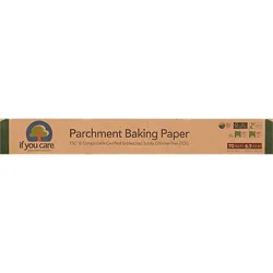 If You Care Parchment Baking Paper 13 Inch X 65 - 70 Sq
