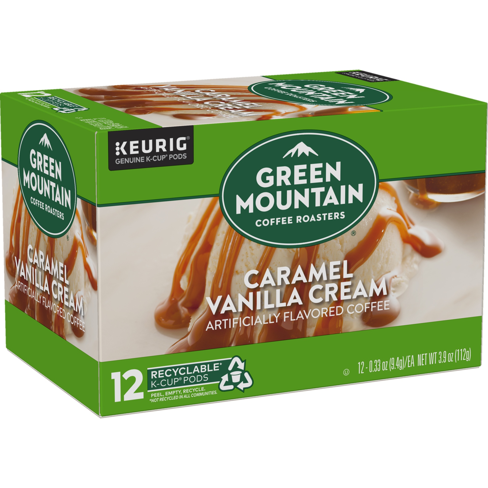slide 2 of 4, Green Mountain K-Cup Pods Caramel Vanilla Cream Coffee 12 ea, 