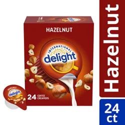 International Delight Hazelnut Coffee Creamer Singles - 24 Count