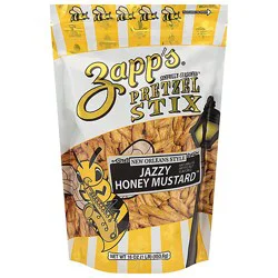 Zapps Jazzy Honey Mustard Preztel Stix - 16 Oz