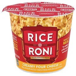 Rice-A-Roni Rice Creamy Four Cheese Flavor Cup - 2.25 Oz