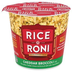 Rice-A-Roni Rice Cheddar Broccoli Flavor Cup - 2.1 Oz