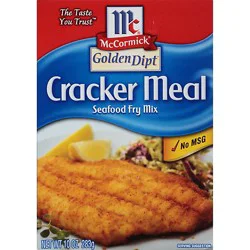 Mccormick Golden Dipt Cracker Meal Seafood Fry Mix - 10 Oz