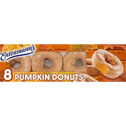 Entenmann's Classic Pumpkin Donuts 8 Count - 16 Oz