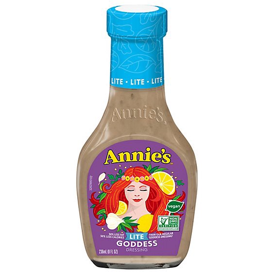 slide 1 of 1, Annies Naturals Lite Dressing Goddess - 8 Fl. Oz., 8 fl oz