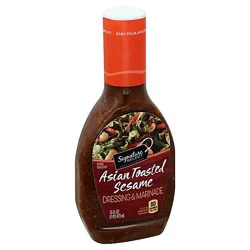 Signature Select Dressing & Marinade Asian Toasted Sesame - 16 Fl. Oz.
