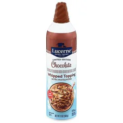 Lucerne Whipped Topping Chocolate Light - 13 Fl. Oz.