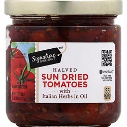 Signature Select Sun Dried Halved Tomatoes - 7 Oz