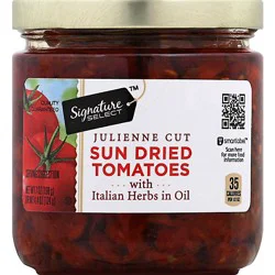 Signature Select Sun Dried Julienne Cut Tomatoes - 7 Oz