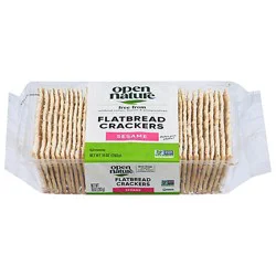 Open Nature Crackers Flatbread Sesame - 10 Oz