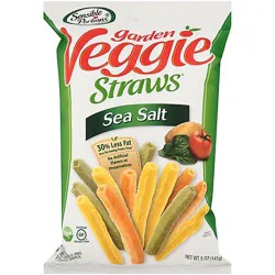 Sensible Portions Garden Veggie Straws Sea Salt - 5 Oz