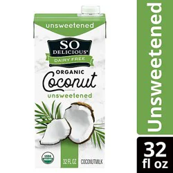 So Delicious Dairy Free Uht Unsweetened Coconut Milk - 32 Fl. Oz.