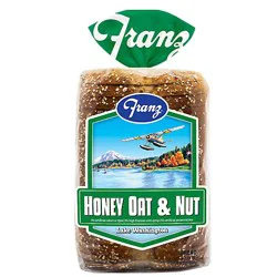 Franz Sandwhich Bread Lake Washington Honey Oat & Nut - 24 Oz
